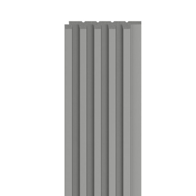 Стеновая панель реечная S-LINE Grey (серый)